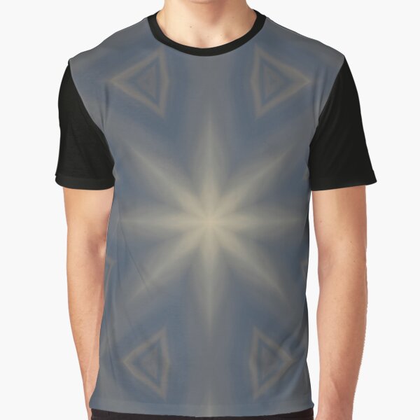 Star kaleidoscopic pattern Graphic T-Shirt
