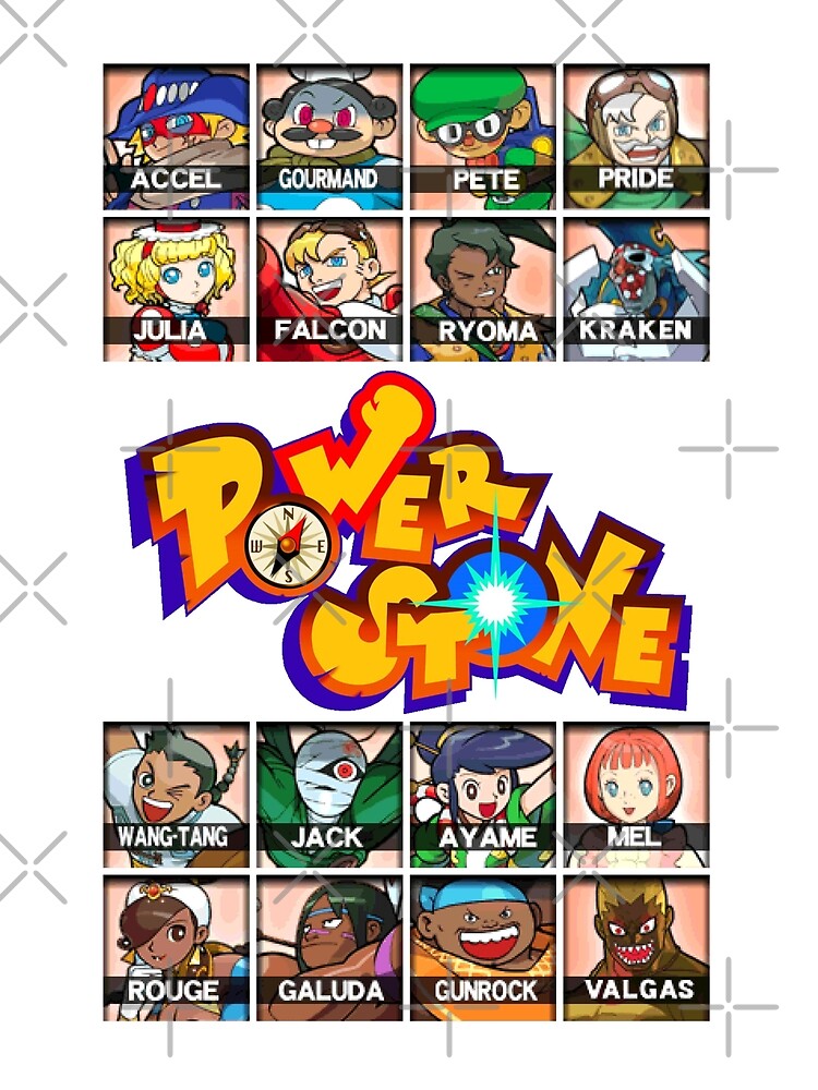 Power Stone characters | Poster