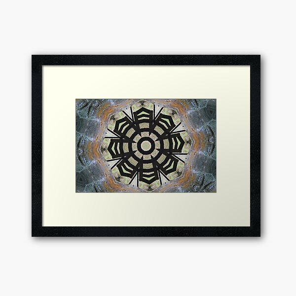Item preview, Circular kaleidoscopic pattern designed and sold by derbyshireduck.