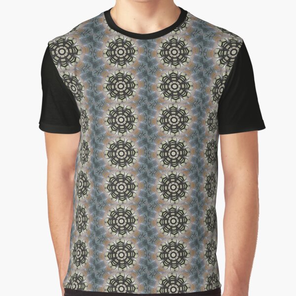 Circular kaleidoscopic pattern Graphic T-Shirt