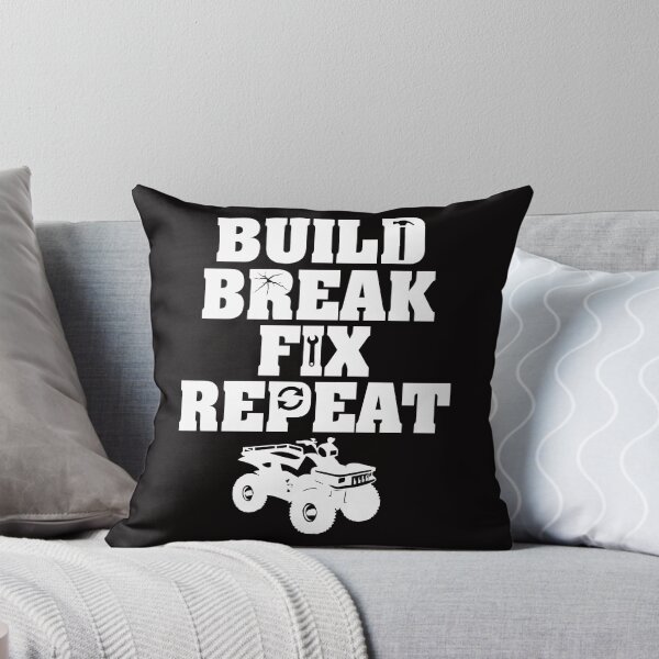 Item preview, Build Break Fix Repeat ATV Shirts Off Roading Apparel Quad designed and sold by shoutoutshirtco.