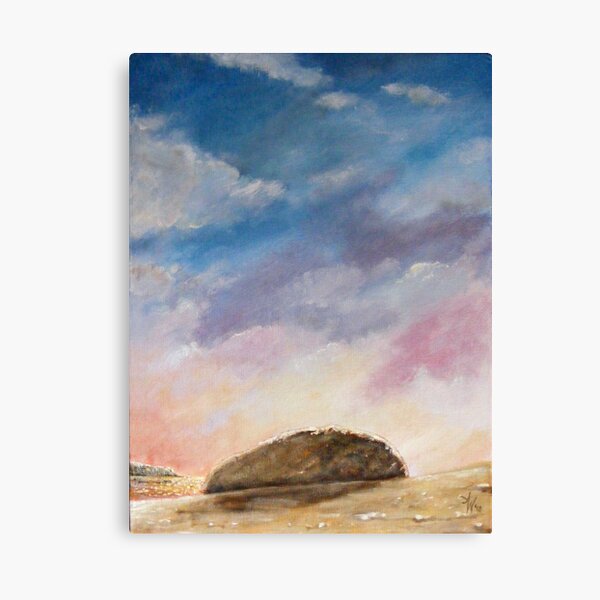 Beached Rock Canvas Print