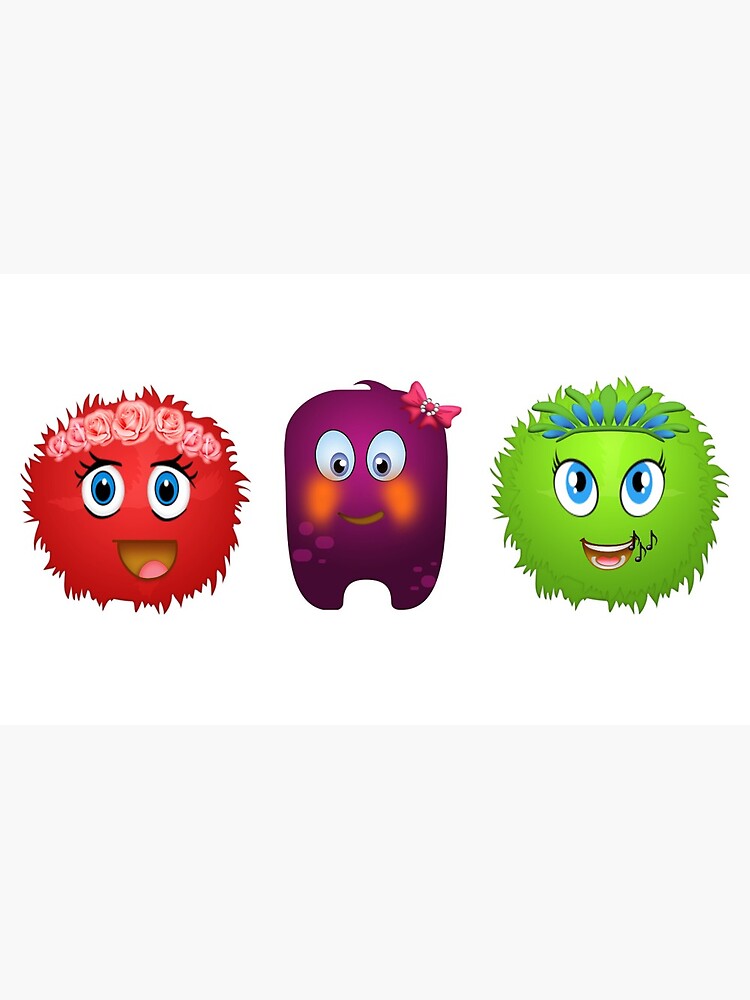 Cute monsters by KellyTwinkle