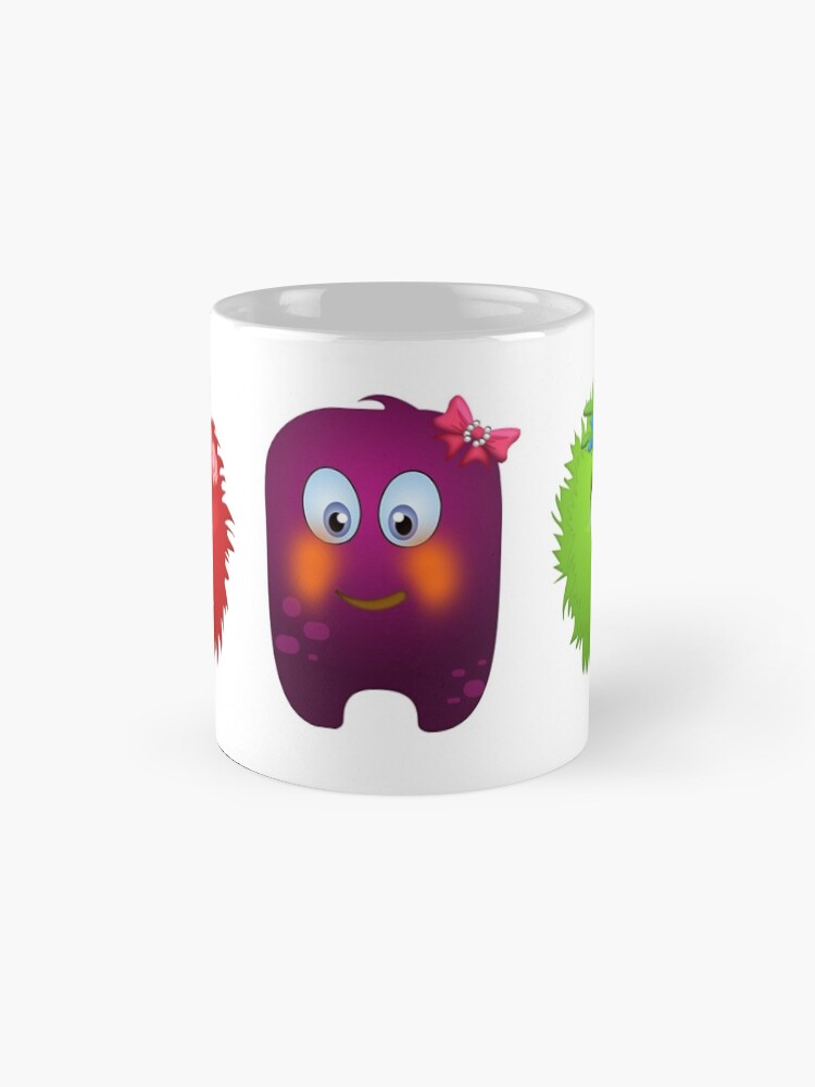 Alternate view of Cute monsters Mug