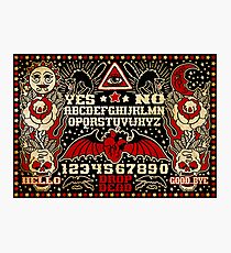 Ouija Board Photographic Print