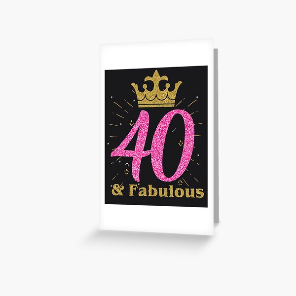 40.o regalo de cumpleaños para mujeres, divertido 39+, 40 años