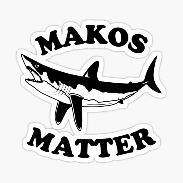Vista previa del artículo con la obra «Makos Matter Mako Matter», diseñado y vendido por banwa.