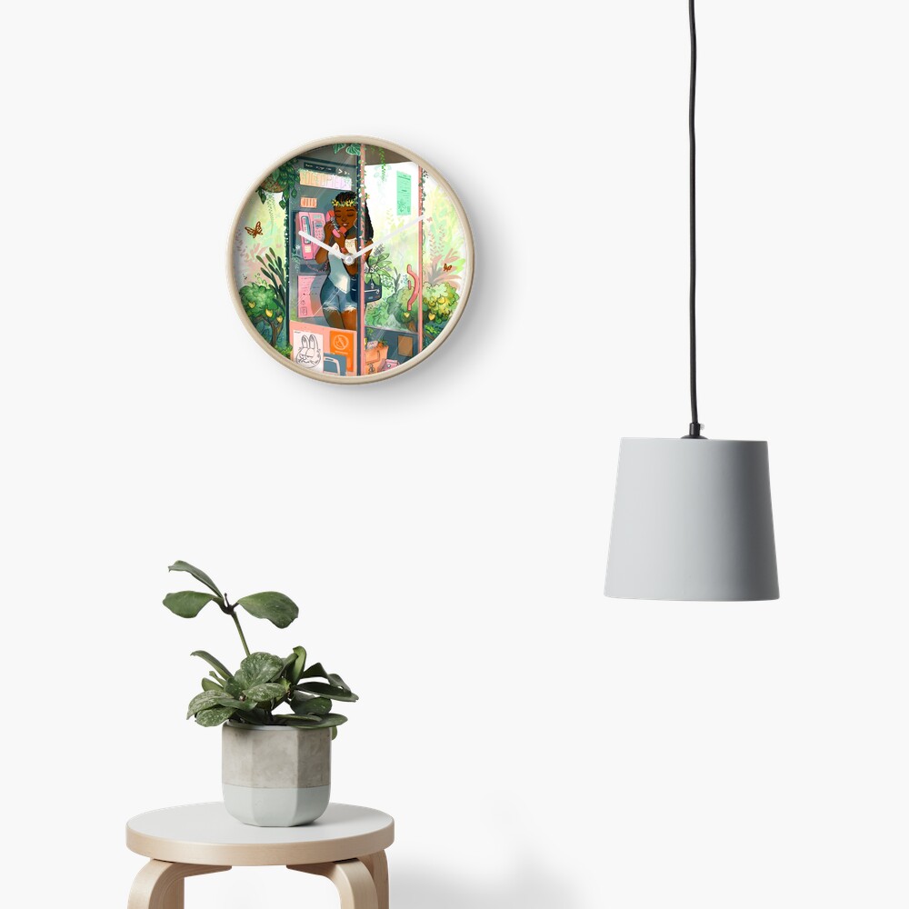 Phone Booth Clock