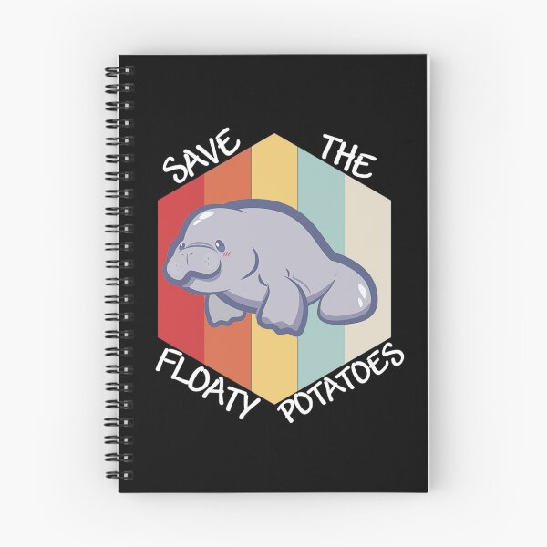 Item preview, Manatee Retro Vintage Save The Floaty Potatoes design Gift designed and sold by Whynot123.