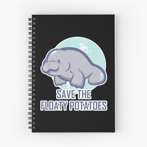 Item preview, Manatee Retro Vintage Save The Floaty Potatoes design Gift designed and sold by Whynot123.