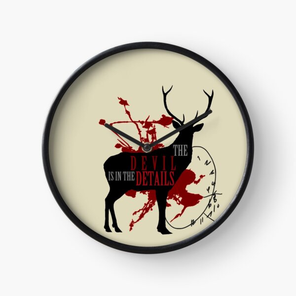The Devil is in the details Clock