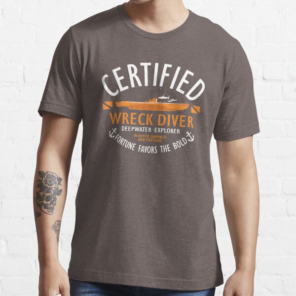 Certified Wreck Diver Essential T-Shirt