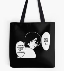 Différents niveaux de boiterie Tote bag