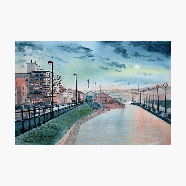 Expanse Hotel and North Beach, Bridlington Photographic Print