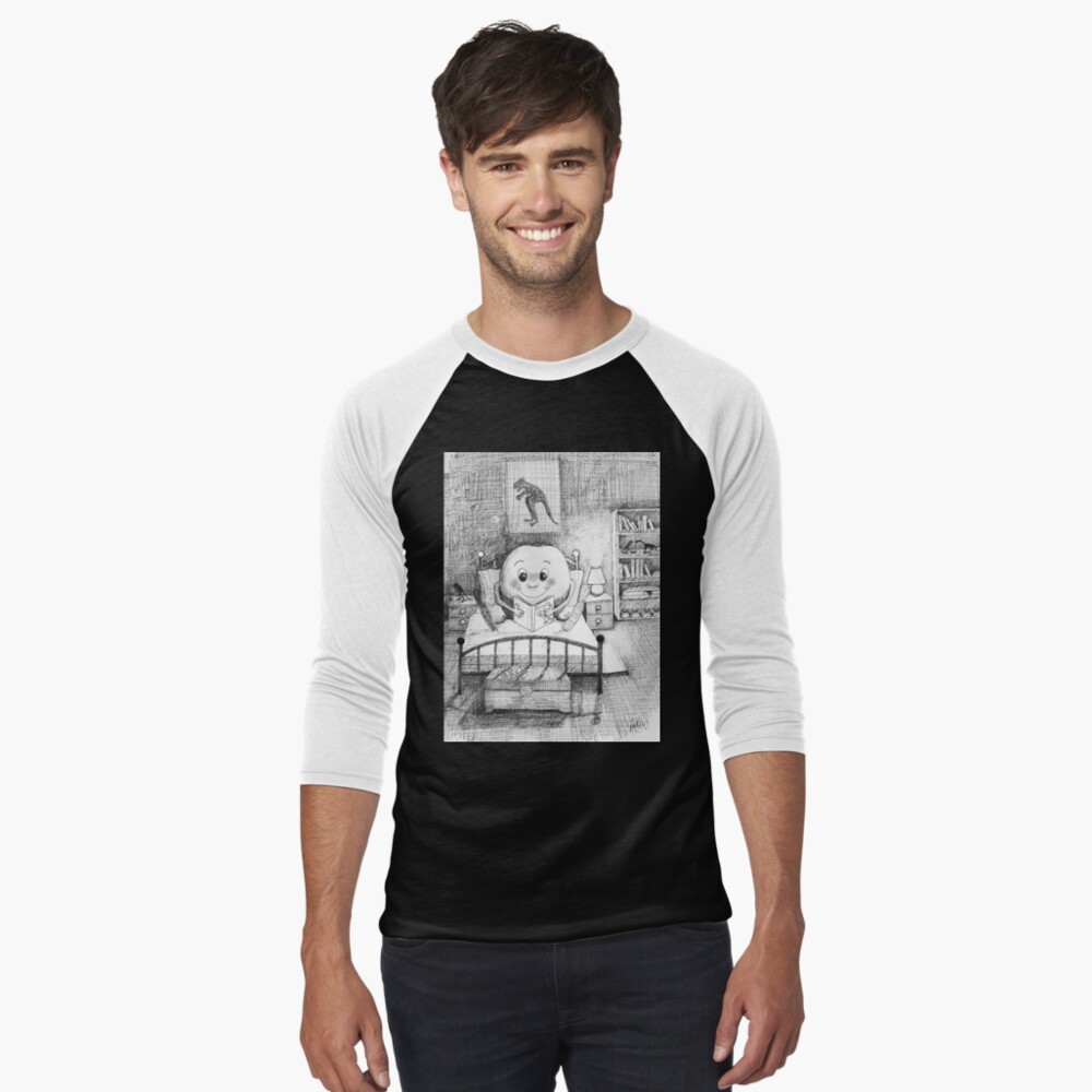 Item preview, Baseball ¾ Sleeve T-Shirt designed and sold by AvrilThomasart.