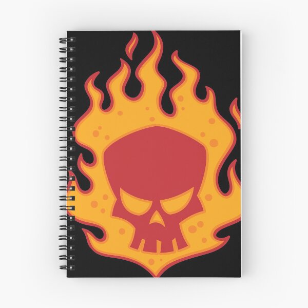Item preview, Flaming Skull designed and sold by fizzgig.