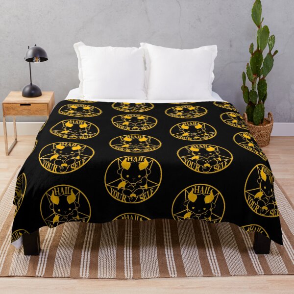 Item preview, Hello Satan Hail Yourself Gold designed and sold by melodiesofart.