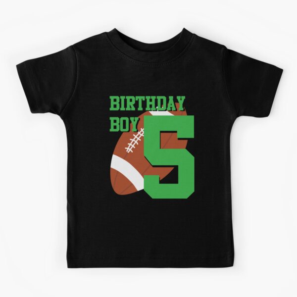 5th Birthday Football Boy Shirt | 5 Year Old Field Players 5th Birthday Football Boy Shirt | 5 Year Old Field Players