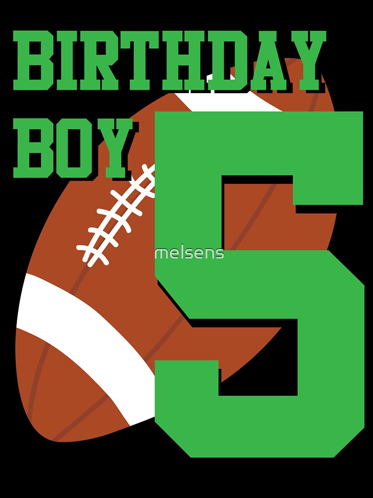 5th Birthday Football Boy Shirt | 5 Year Old Field Players 5th Birthday Football Boy Shirt | 5 Year Old Field Players