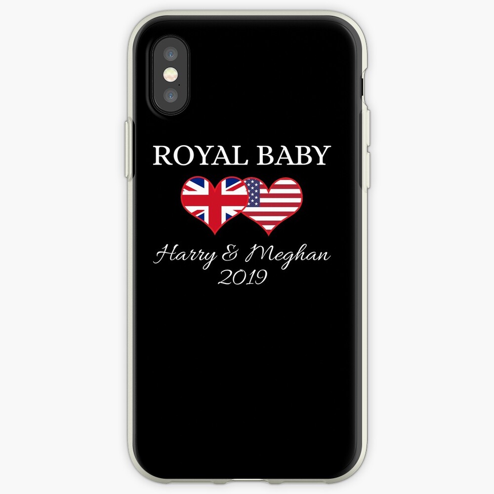ROYAL BABY PRINCE HARRY AND MEGHAN MARKLE iPhone Case & Cover
