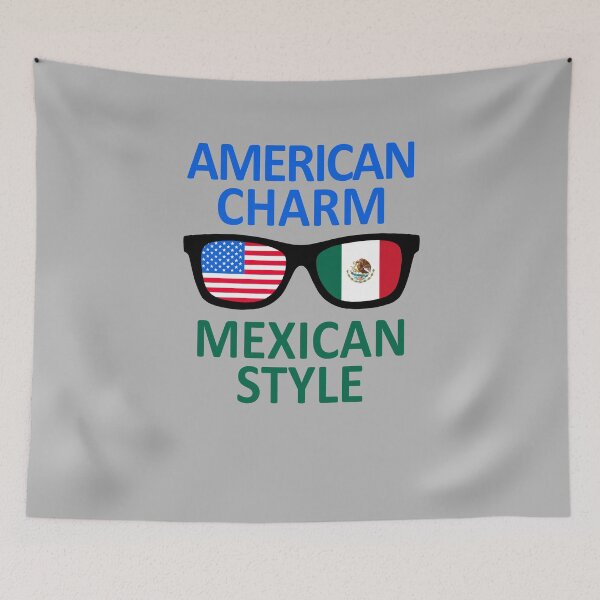 Item preview, Mexican American Flags Sunglasses design  designed and sold by GetItGiftIt.