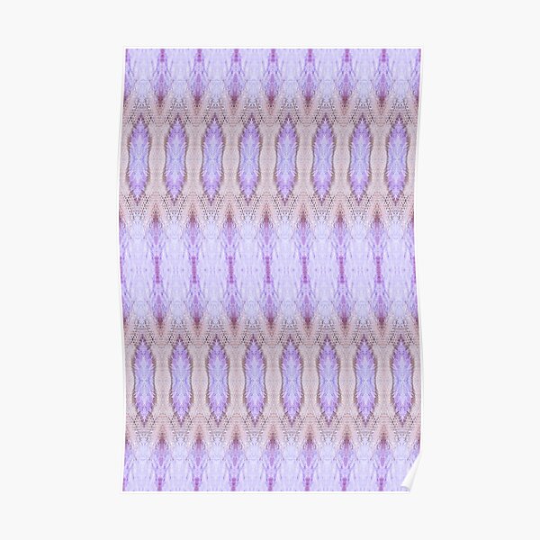 abstract, pattern, design, textile, #fashion, #rug, #wool, #violet Poster