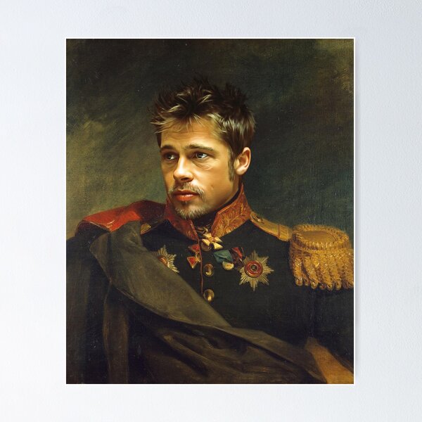 Item preview, Brad Pitt - replaceface designed and sold by replaceface.