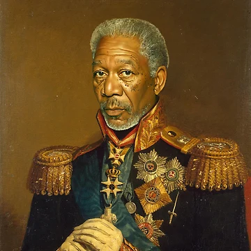 Artwork thumbnail, Morgan Freeman - replaceface by replaceface