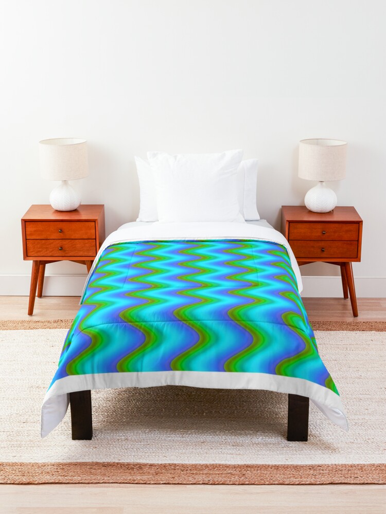 Thumbnail 3 of 6, Comforter, ZigzagBG designed and sold by roggcar.