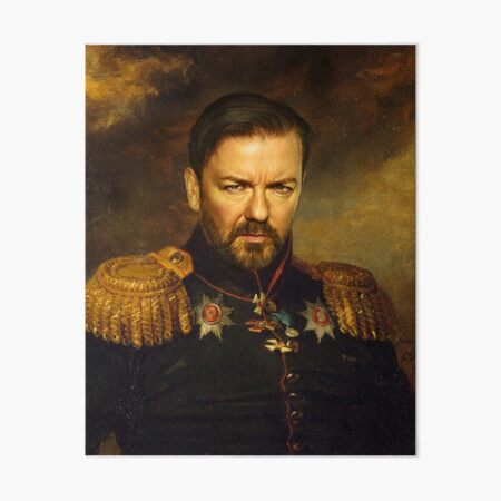 Item preview, Ricky Gervais - replaceface designed and sold by replaceface.