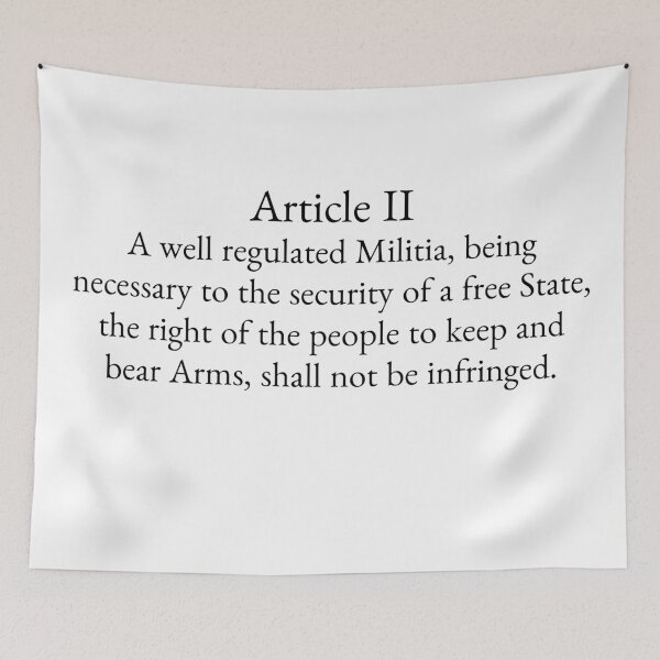 Item preview, Article II Second Amendement designed and sold by AmericanArt.