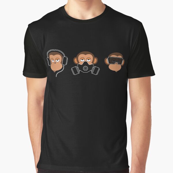 Item preview, 3 Wise Monkeys with Attitude (h) designed and sold by sbdigital.