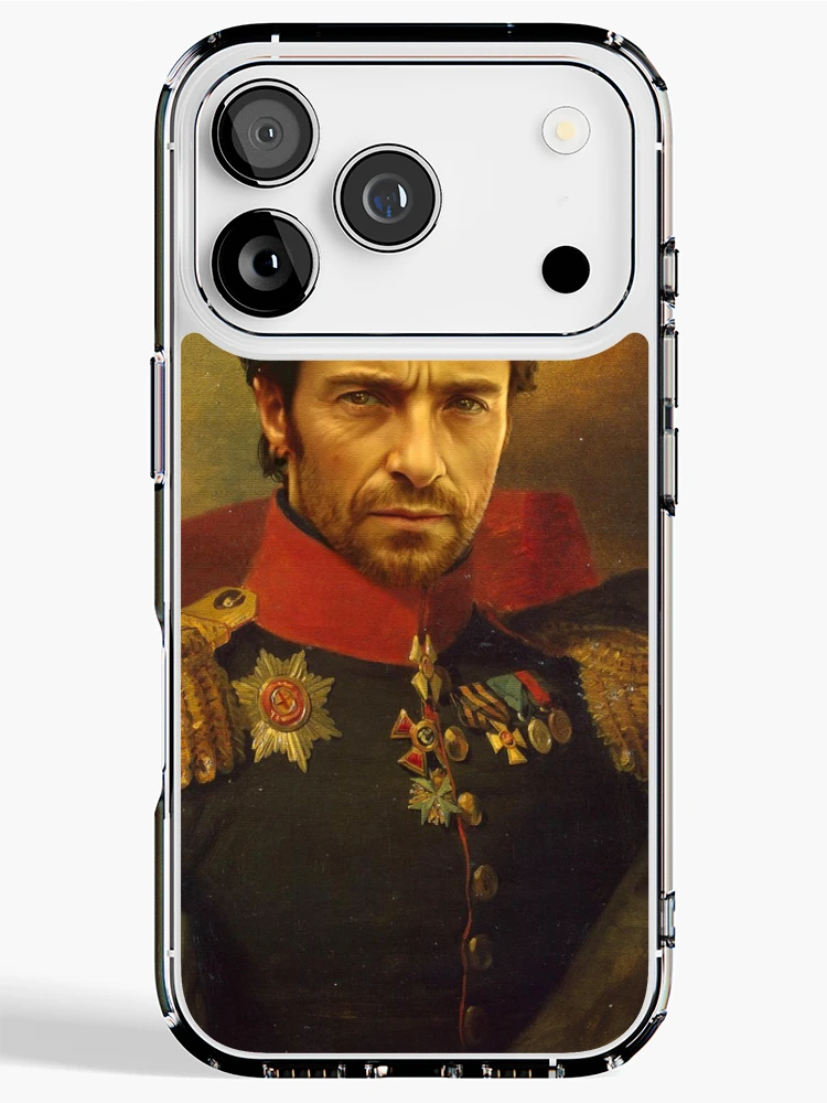 Thumbnail 1 of 5, iPhone Case, Hugh Jackman - replaceface designed and sold by replaceface.