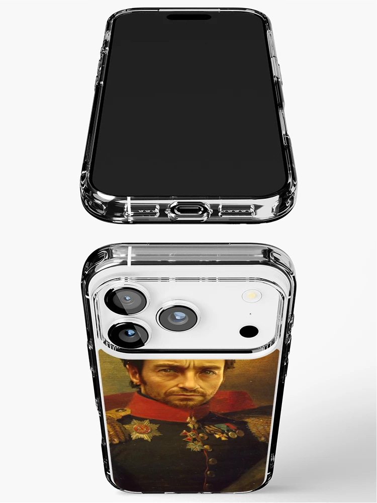 Thumbnail 3 of 5, iPhone Case, Hugh Jackman - replaceface designed and sold by replaceface.