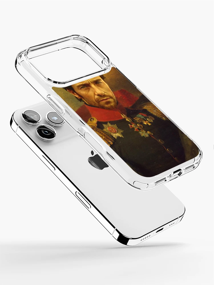 Thumbnail 2 of 5, iPhone Case, Hugh Jackman - replaceface designed and sold by replaceface.