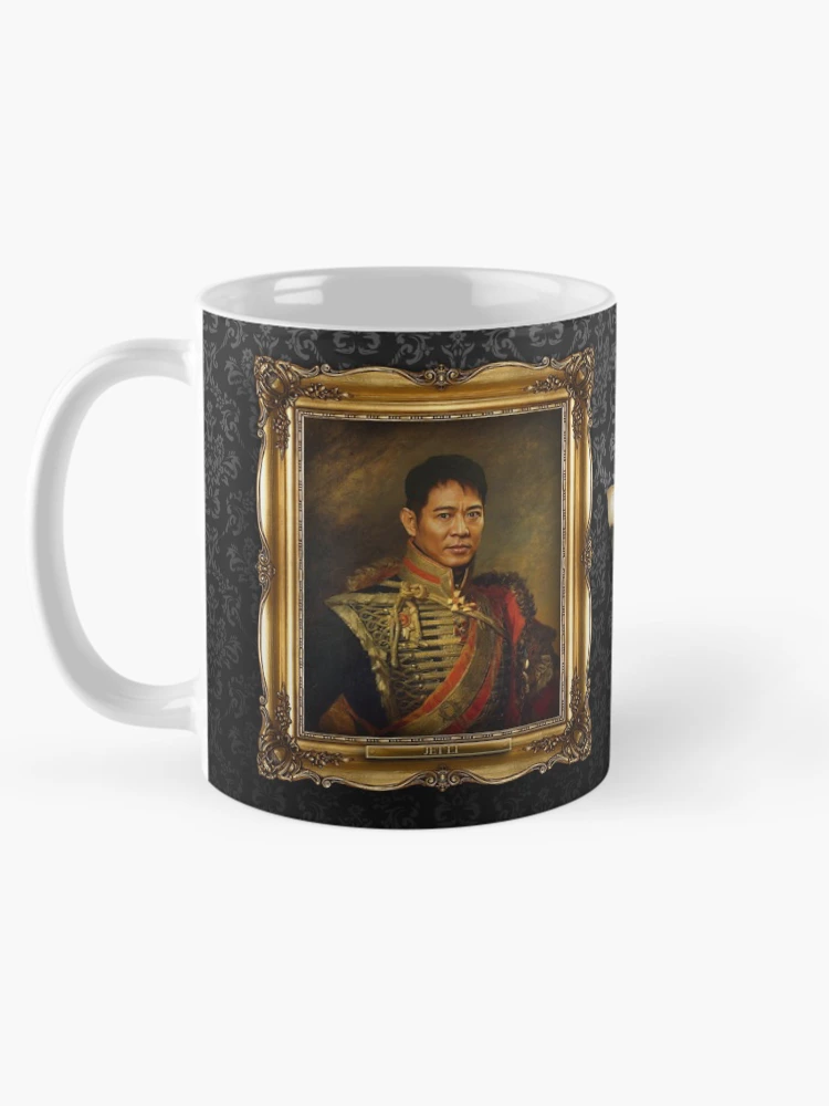 Aperçu 5 sur 6. Mug à café avec l'œuvre Jet Li - replaceface créée et vendue par replaceface.