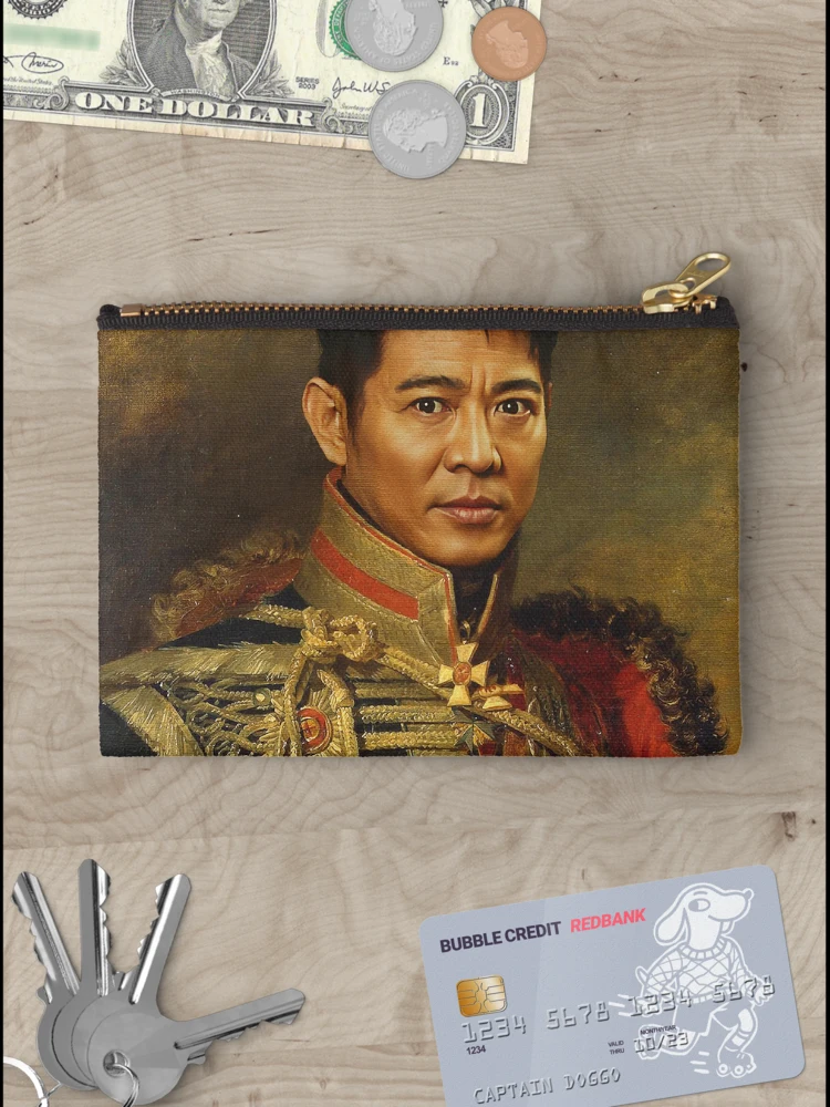 Thumbnail 3 of 4, Zipper Pouch, Jet Li - replaceface designed and sold by replaceface.