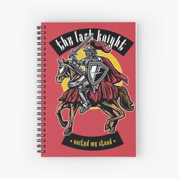 The Last Knight Spiral Notebook
