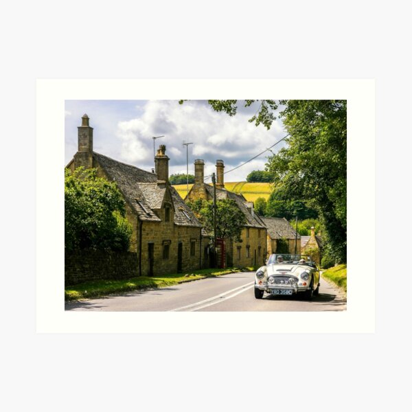 Yesteryear. The Cotswolds. Art Print