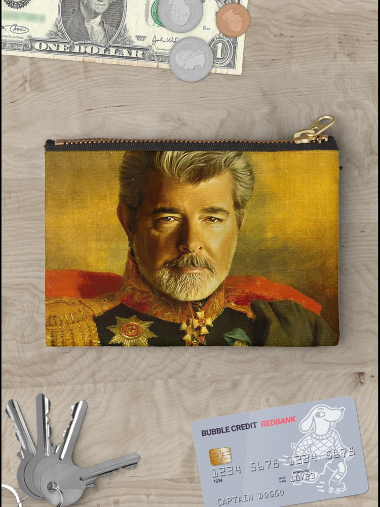 Thumbnail 3 of 4, Zipper Pouch, George Lucas - replaceface designed and sold by replaceface.