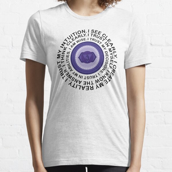 Item preview, Yoga Love Yogi Birthday Third Eye Ajna Chakra designed and sold by smily-tees.