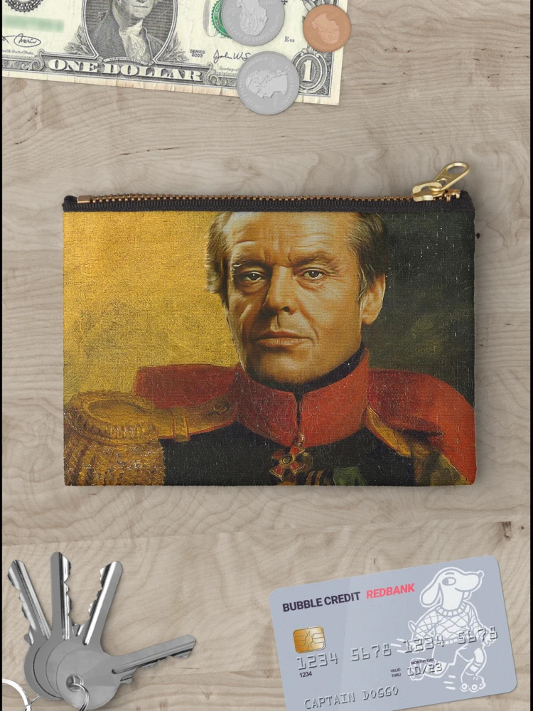 Thumbnail 3 of 4, Zipper Pouch, Jack Nicholson - replaceface designed and sold by replaceface.