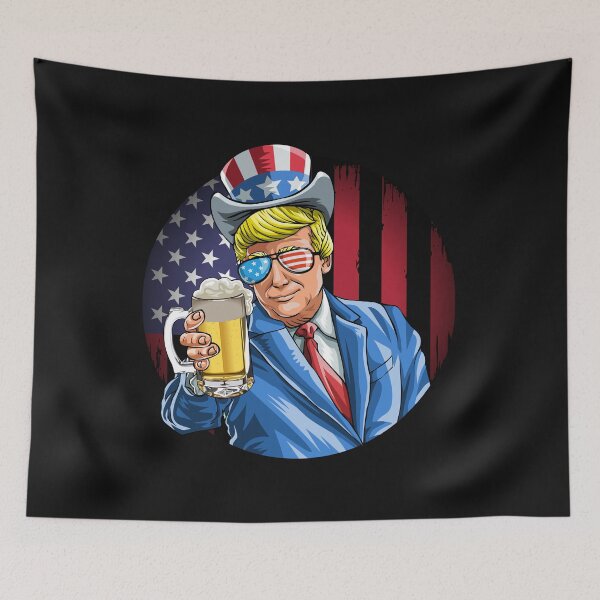 Item preview, Trump Beer on 4th Of July designed and sold by Bendthetrend.