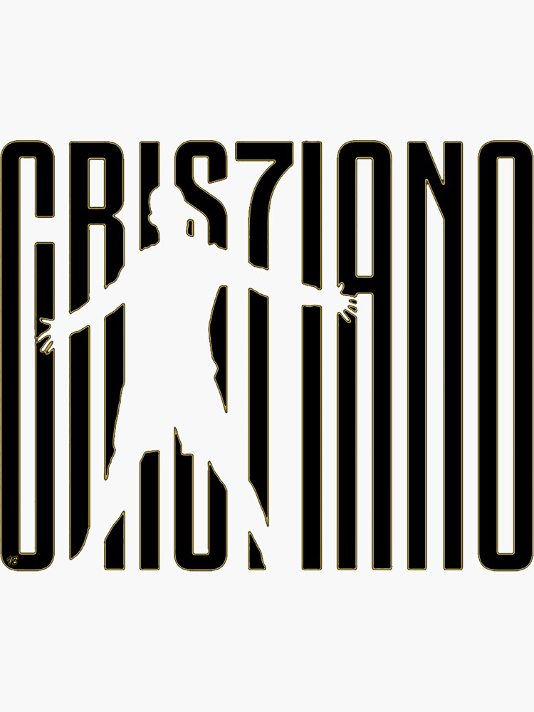 Maglia Cristiano Ronaldo  Sticker for Sale by VincenzoVB