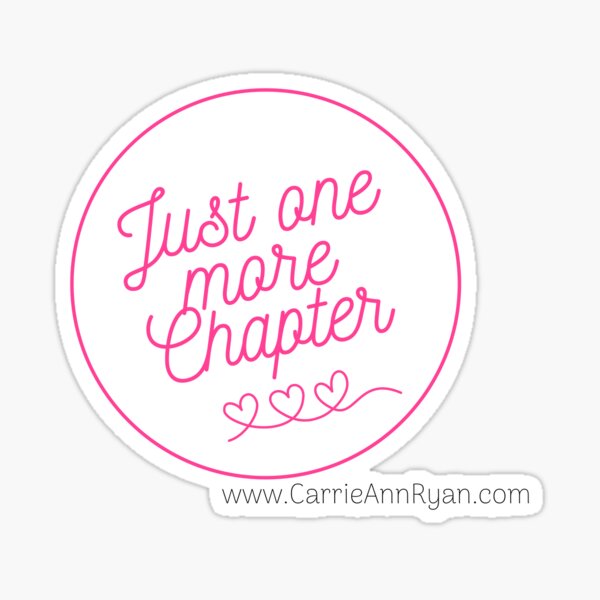 Just One More Chapter! Sticker