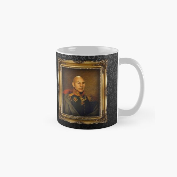 Patrick Stewart Mug - 11oz or 20 oz - Patrick Stewart Coffee Cup - Ceramic  Mug