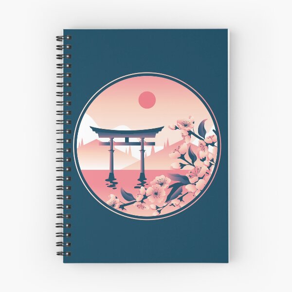 Item preview, Cherry Blosoms At Miyajima Torii designed and sold by Robert Lynch.