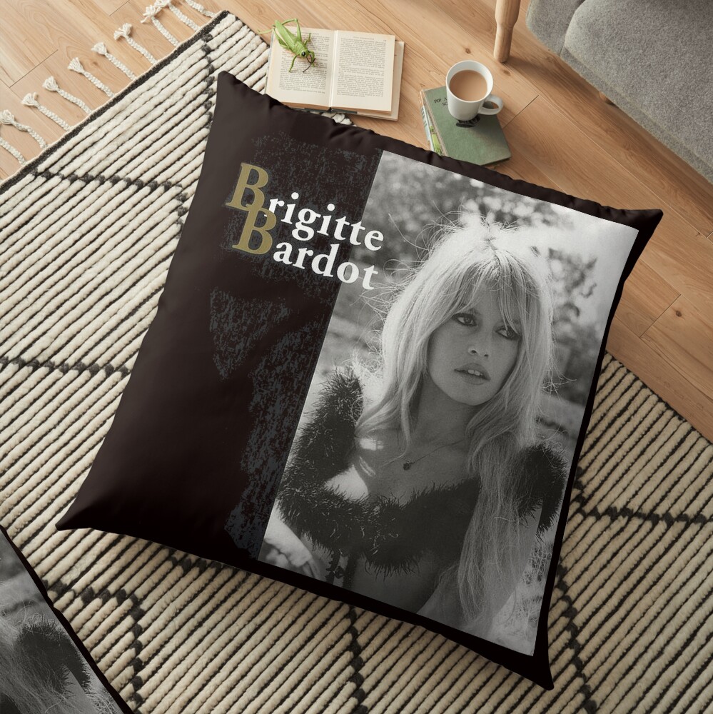 Brigitte Bardot Floor Pillow