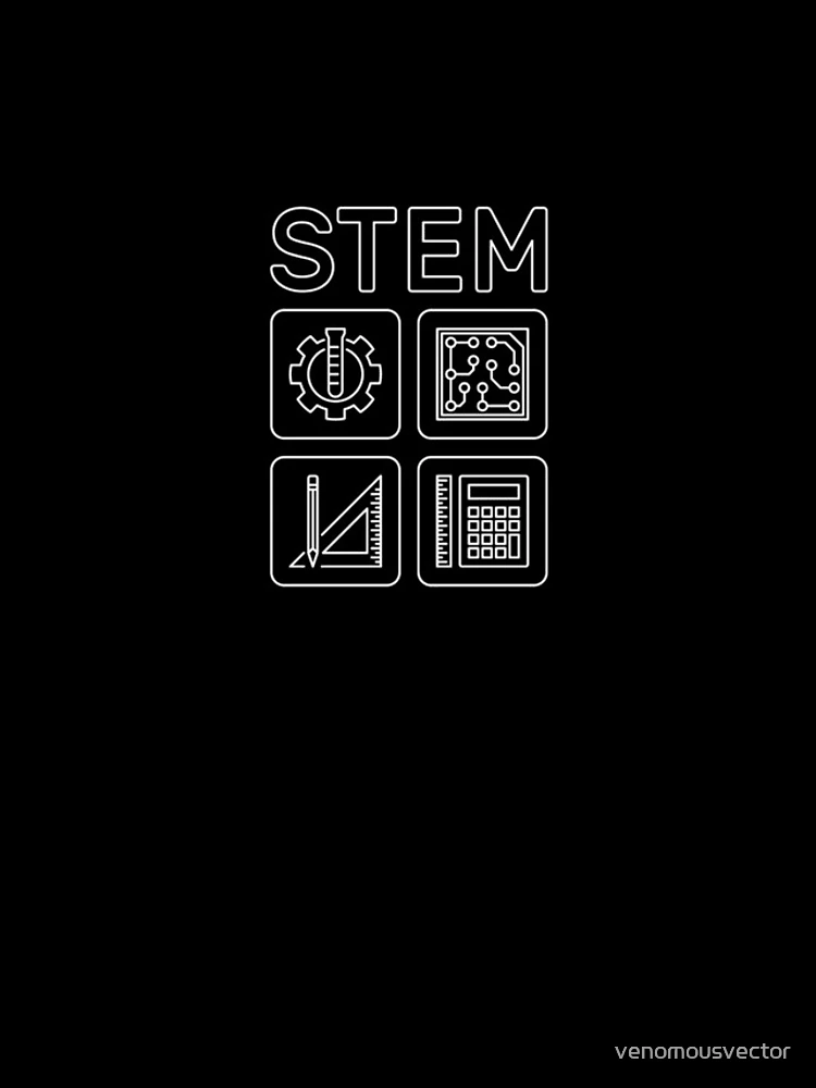 Thumbnail 4 of 4, iPhone Case, STEM Science Technology Engineering Math designed and sold by venomousvector.
