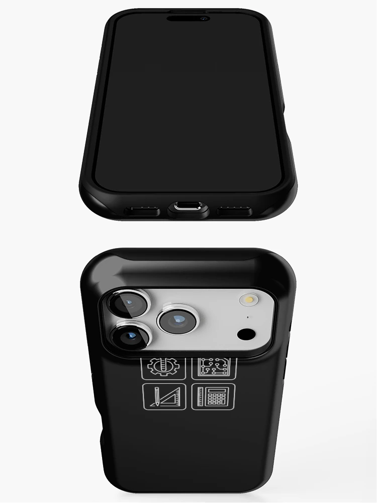 Thumbnail 3 of 4, iPhone Case, STEM Science Technology Engineering Math designed and sold by venomousvector.